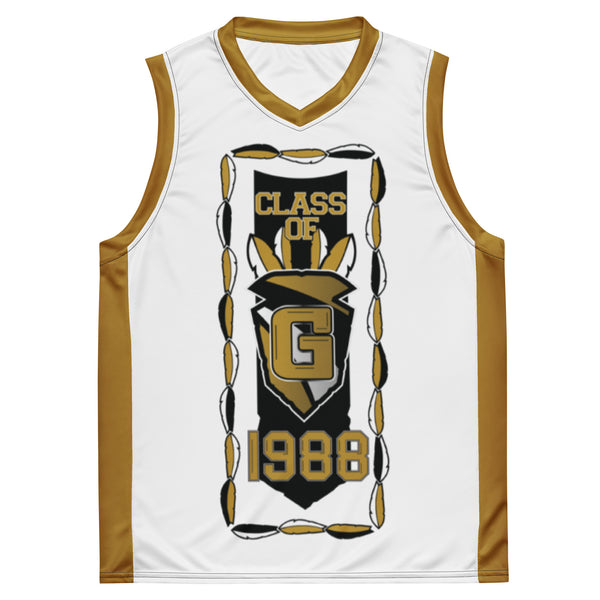 Gaffney High School C/O 1988 35th Reunion Unisex Basketball Jersey