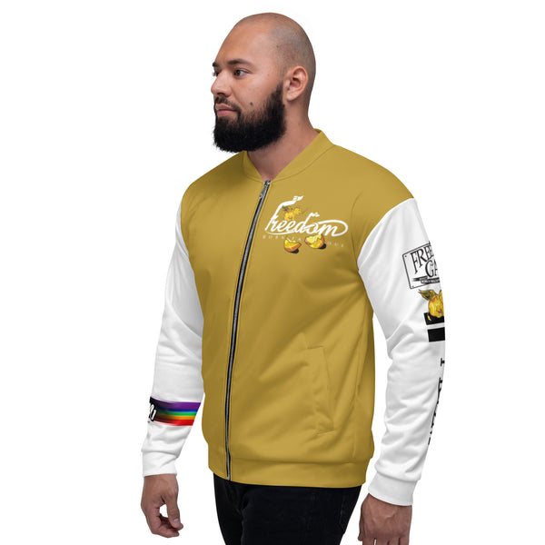 "BORN FABULOUS" Unisex Bomber Jacket