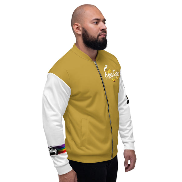 "BORN FABULOUS" Unisex Bomber Jacket