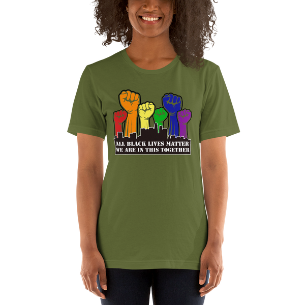 All Black Lives Matter Short-Sleeve Ladies T-Shirt
