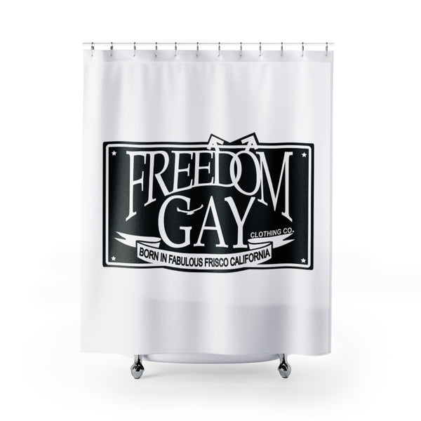 Freedom Gay Shower Curtain