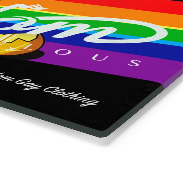 "Born Fabulous" Cutting Board