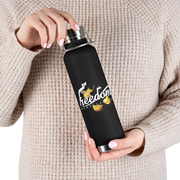 Copper Vacuum Insulated Bottle, 22oz
