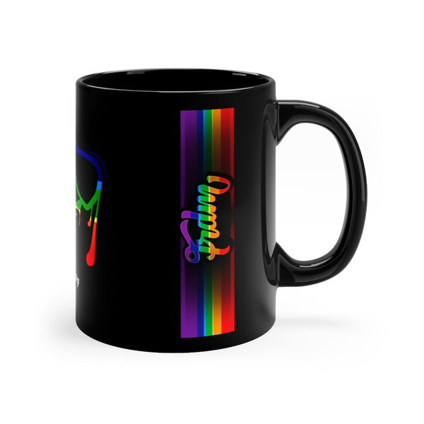 "Suck" 11oz Black Mug