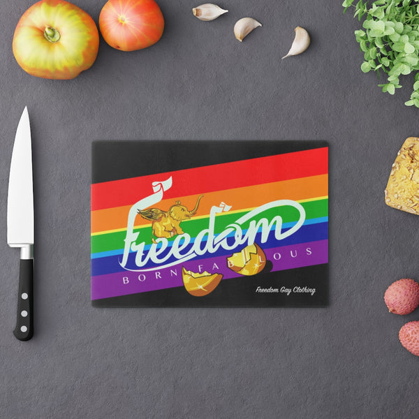 "Born Fabulous" Cutting Board