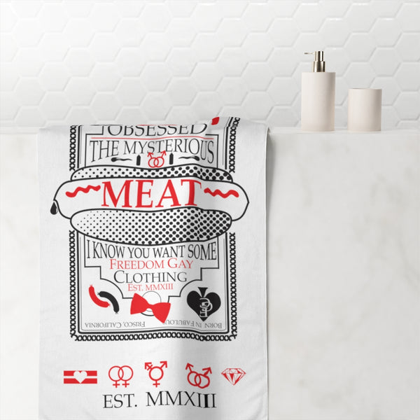 "Mysterious MEAT" Towel