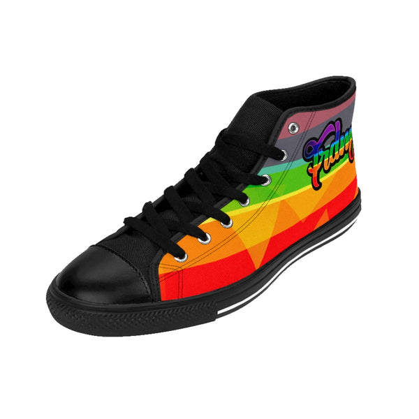 Women's Rainbow FRDM High-top Sneakers