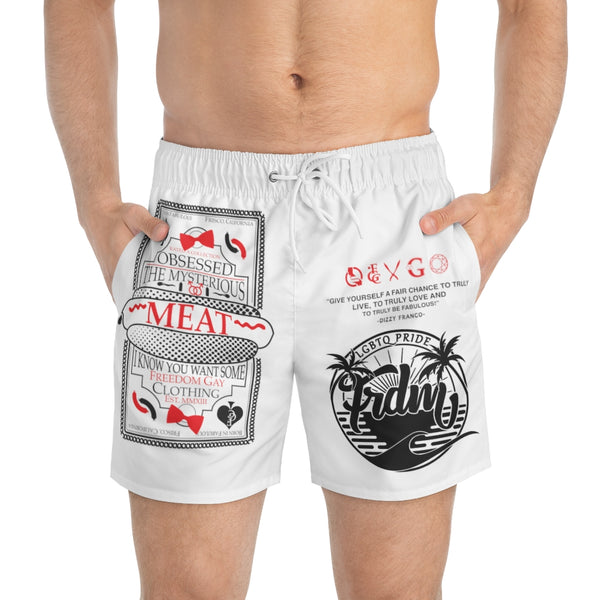 Mysterious MEAT Swim Trunks