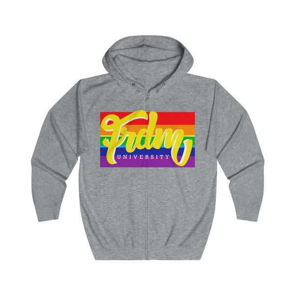 FRDM University Unisex Full Zip Hoodie