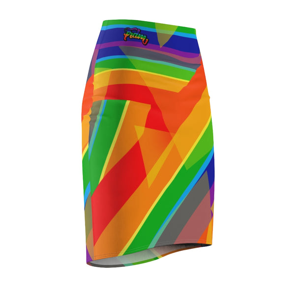 FRDM Rainbow Pencil Skirt