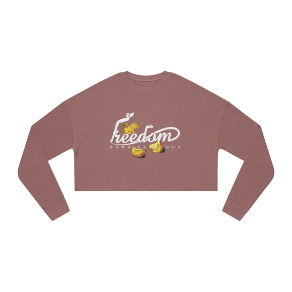 Born Fabulous Women's Cropped Sweatshirt