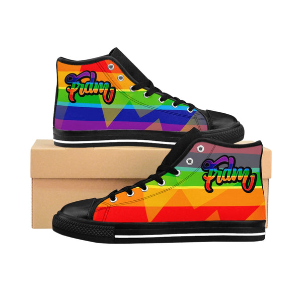 Women's Rainbow FRDM High-top Sneakers