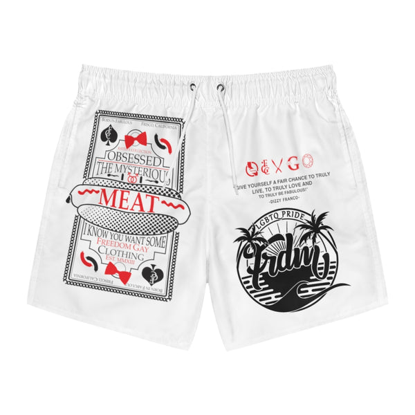Mysterious MEAT Swim Trunks