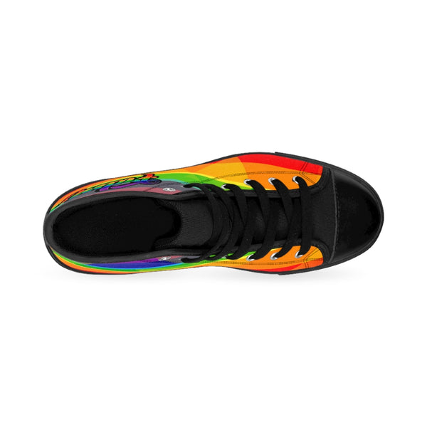 Women's Rainbow FRDM High-top Sneakers