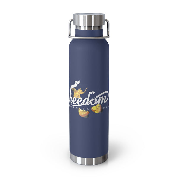 Copper Vacuum Insulated Bottle, 22oz