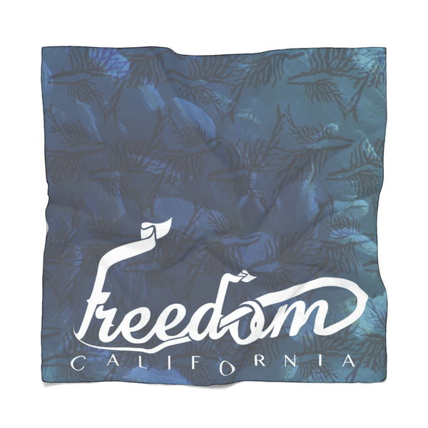 Ocean Coral Freedom Poly Scarf