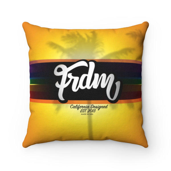 Paradise and Born Fabulous Square Pillow