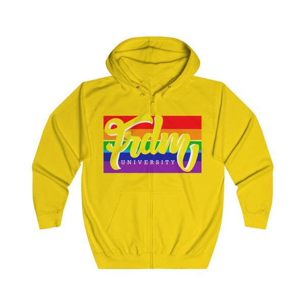 FRDM University Unisex Full Zip Hoodie