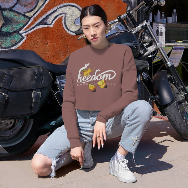 Born Fabulous Women's Cropped Sweatshirt