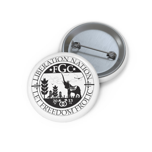 Liberation Nation Pin Buttons