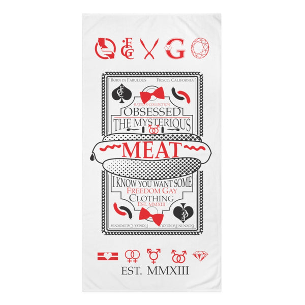 "Mysterious MEAT" Towel