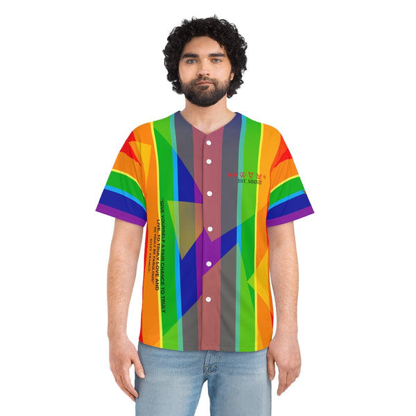 Rainbow Baseball Jersey