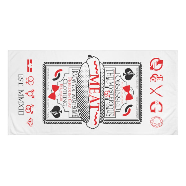 "Mysterious MEAT" Towel