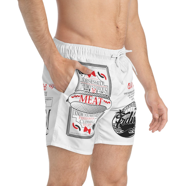 Mysterious MEAT Swim Trunks