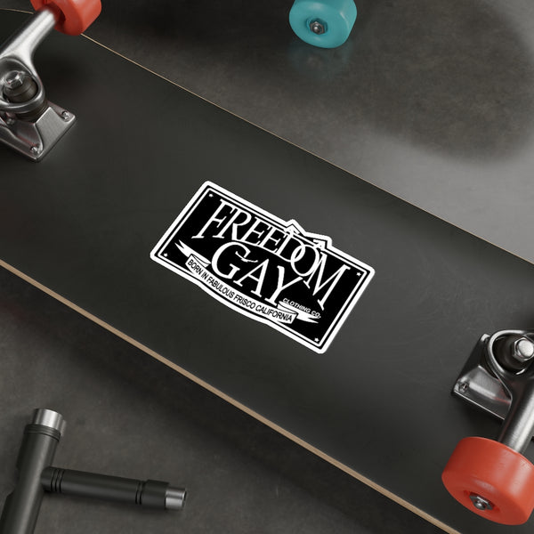 Original Freedom Gay Die-Cut Stickers