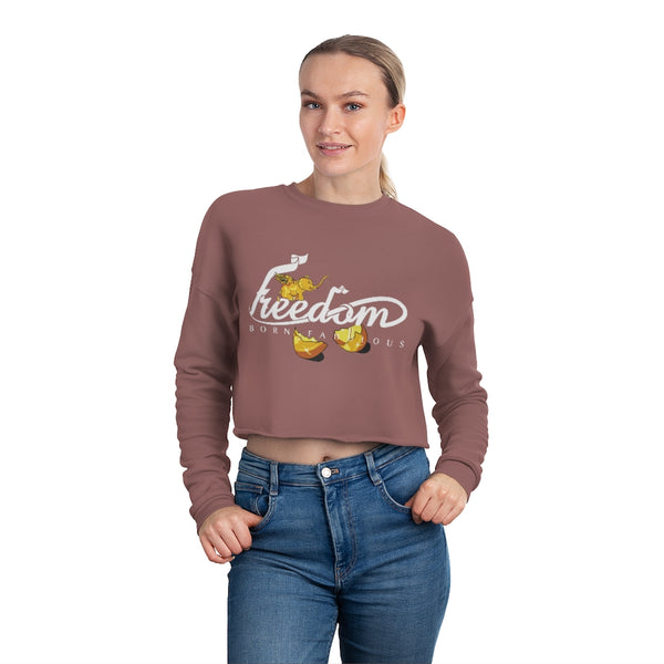Born Fabulous Women's Cropped Sweatshirt