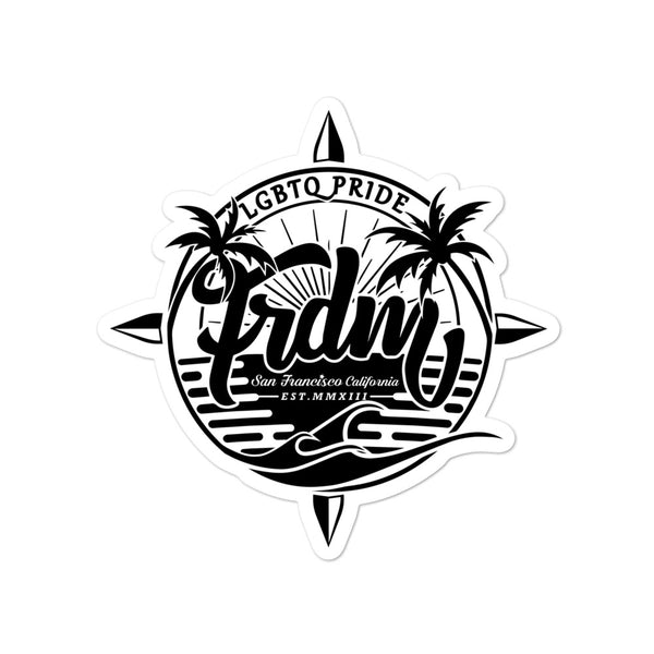 FRDM Paradise Sticker