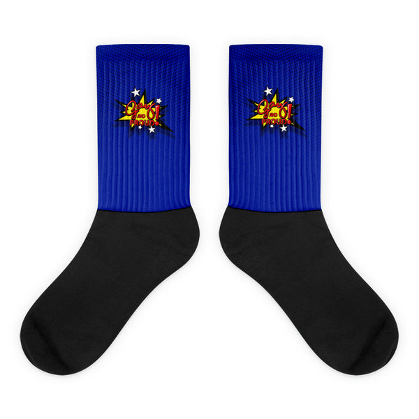 Gay and Proud Blue Socks