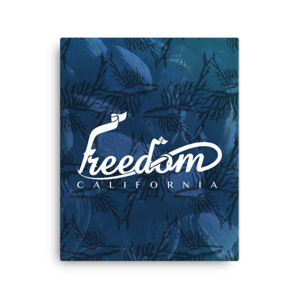 Blue coral Canvas