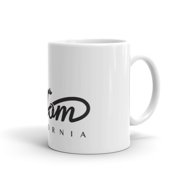 White & Black  Freedom Mug