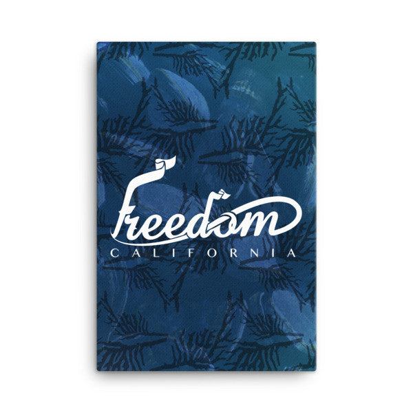 Blue coral Canvas