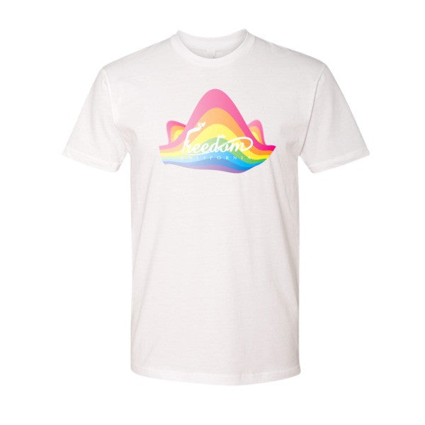 Over the Rainbow Fitted Short sleeve men's t-shirt