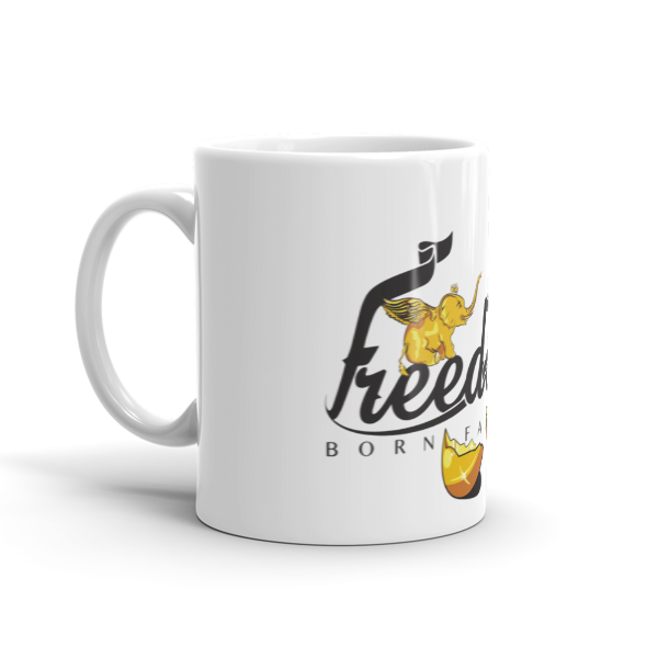 Freedom (born fabulous) Golden Eli Mug