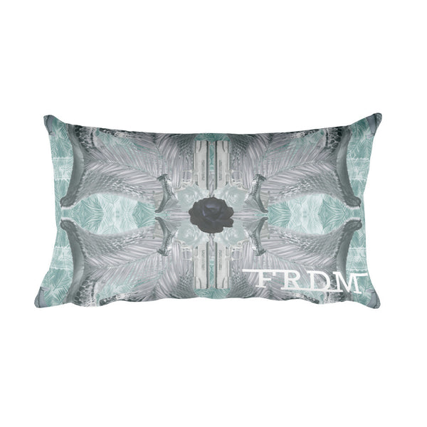 FRDM "Blue Bite" Rectangular Pillow