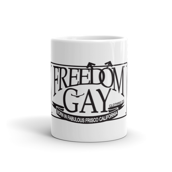 Freedom Gay Ceramic Coffee Mug