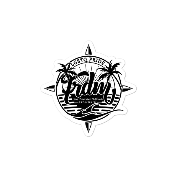 FRDM Paradise Sticker