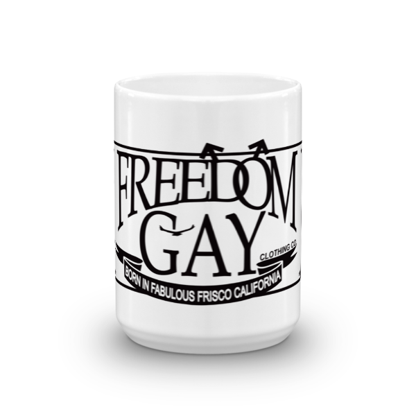 Freedom Gay Ceramic Coffee Mug
