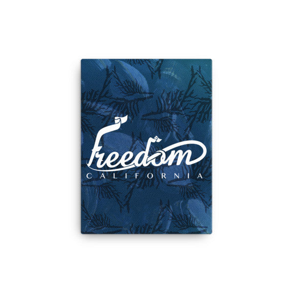 Blue coral Canvas