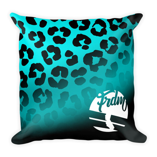 "Untamed" Square Pillow