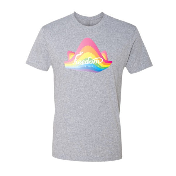 Over the Rainbow Fitted Short sleeve men's t-shirt