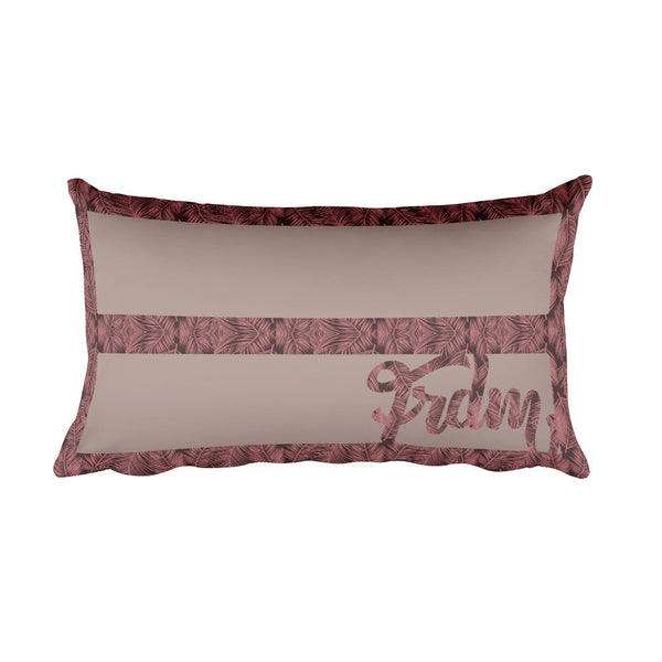 Blood Palm Rectangular Pillow