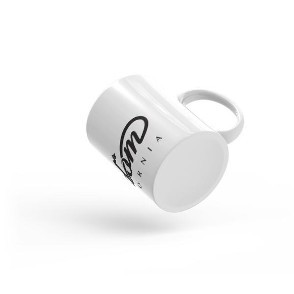 White & Black  Freedom Mug