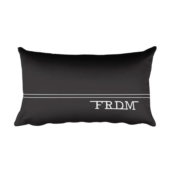 FRDM "Blue Bite" Rectangular Pillow