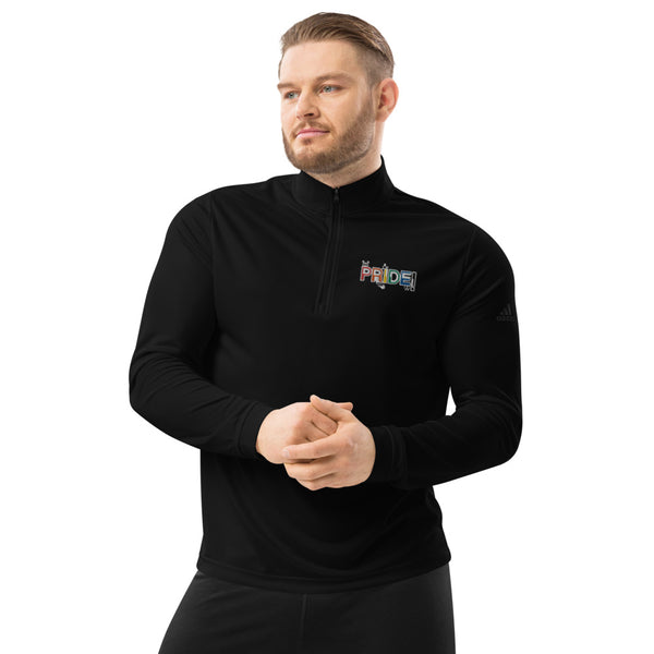 PRIDE Quarter zip pullover
