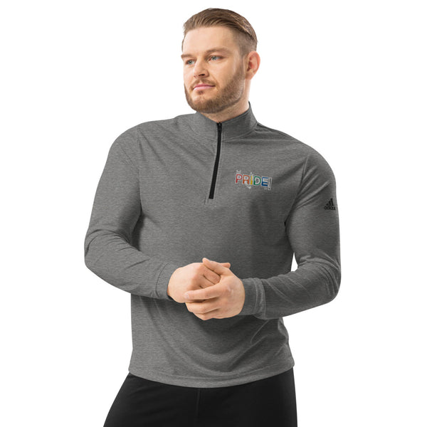 PRIDE Quarter zip pullover