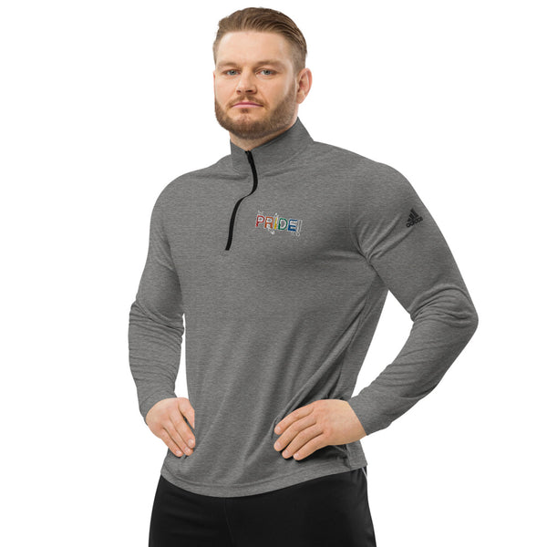 PRIDE Quarter zip pullover